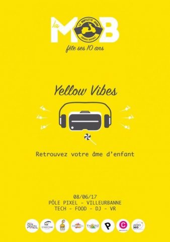 Affiche Yellow Vibes
