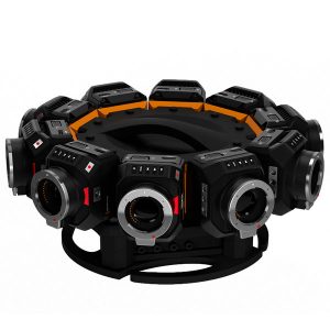 montures mini eye caméras vidéos 360 blackmagic